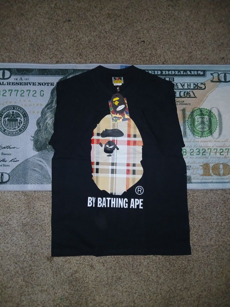 Bape X Burberry Tee