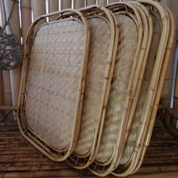 Wicker Lap Trays 10 Available 