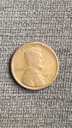 1918 Lincoln Wheat Penny US Cent