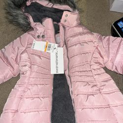 Pink Calvin Klein Baby Jacket 