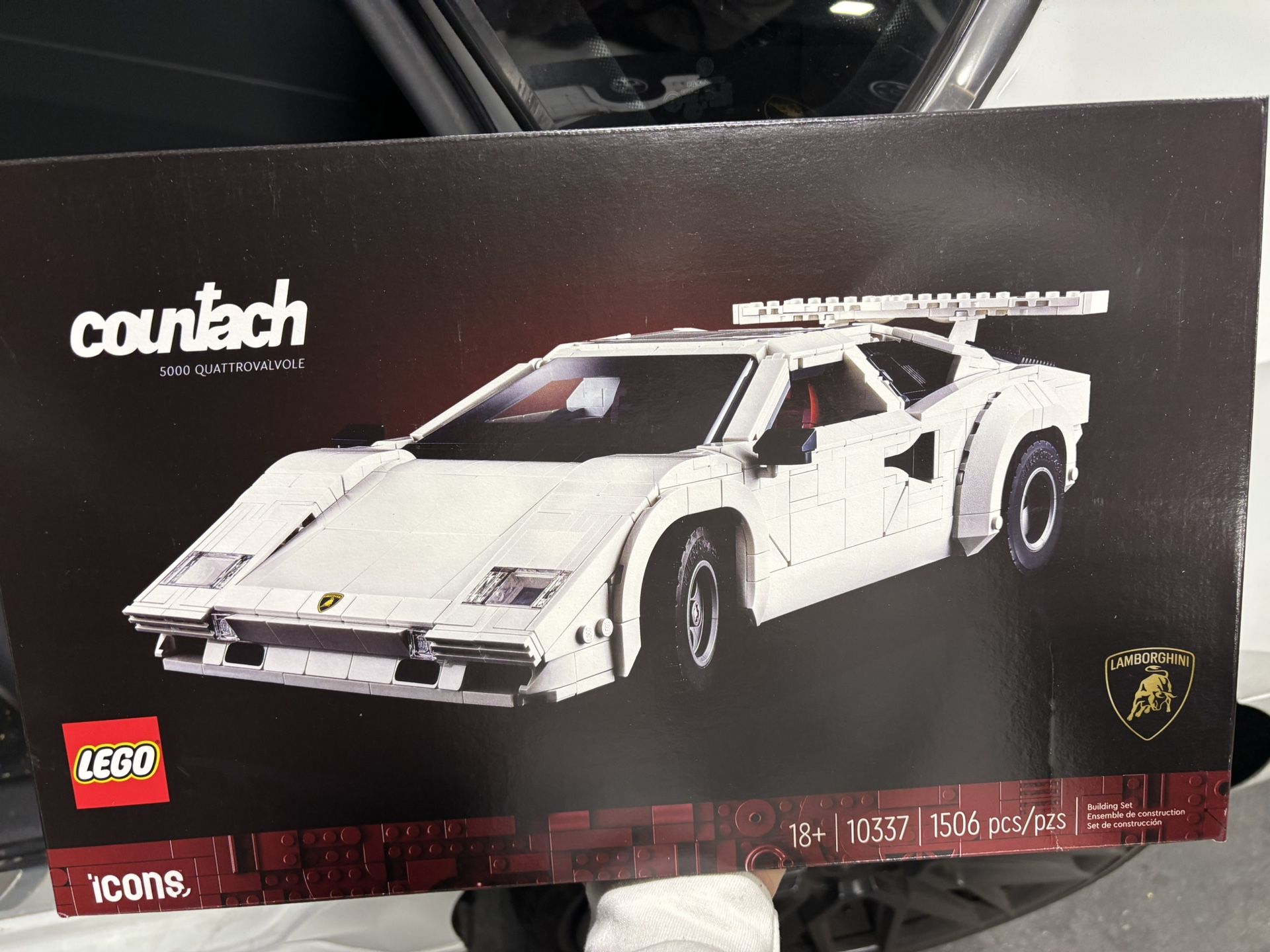 Lego Lamborghini Countach 5000 Quattrovalvole