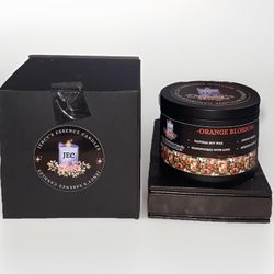 8 oz ORANGE BLOSSOM Scented candle- 2-wicks