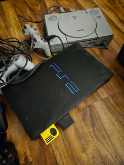 Sony PlayStation 1 and PS2 Console Bundle