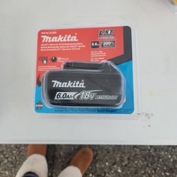 Makita 6.0ah 18v Lithium_on
