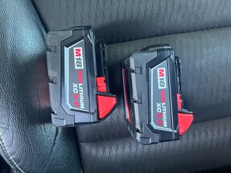 Milwaukee m18 5.0 batteries