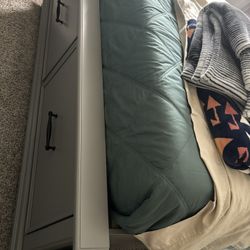 Queen Size Bed + Free Mattess