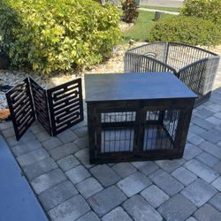 Dog crate, Gate And Pen
