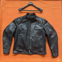 Schott NYC Mr porter Black Leather Jacket