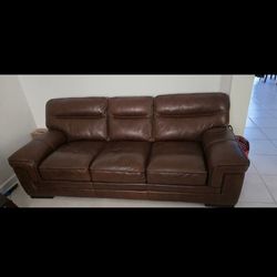 Leather Couch