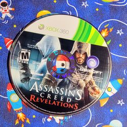 Assassins Creed Revelations Microsoft Xbox 360 Game Disc