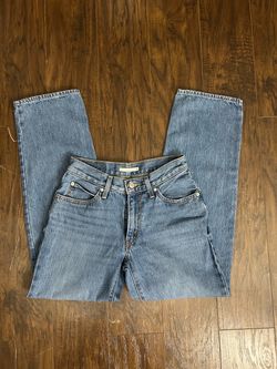 Levi's '94 Baggy Women's Blue Mid Rise Straight Denim Jeans 27W