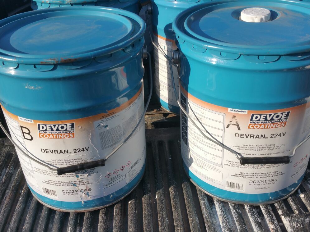DEVOE PART A,PART B, EPOXY FINISH
