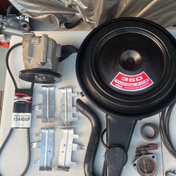 1971-72 Chevy Chevelle El Camino Monte Carlo Exhaust Manifold and Factory Smog System Parts