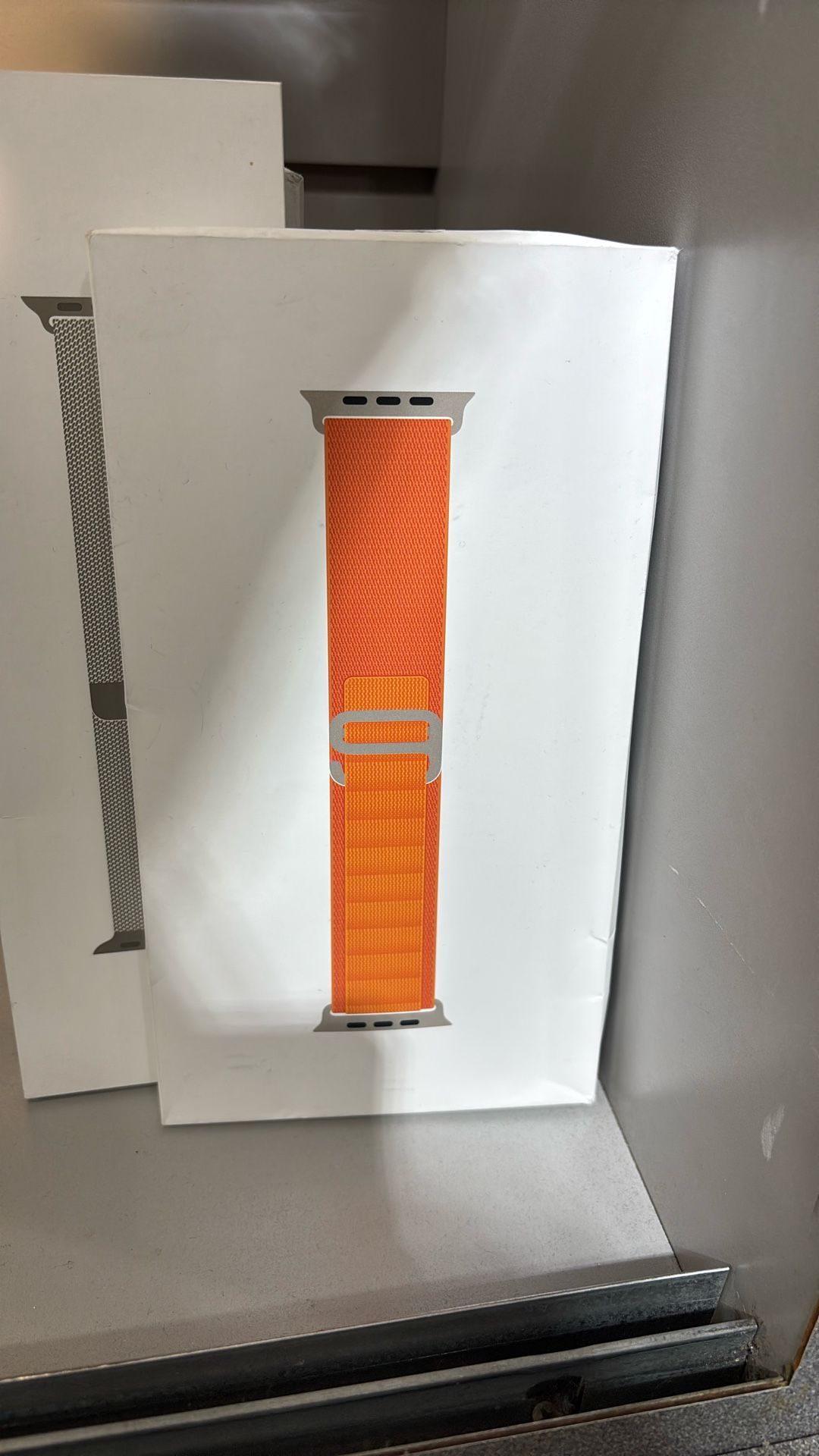 Apple Watch Orange Alpine Band