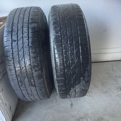 2 Tires With Rims