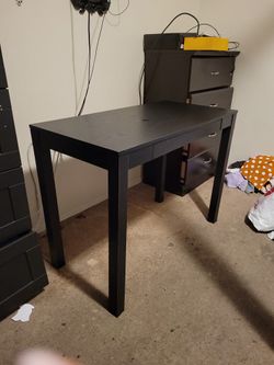 Black Vanity table