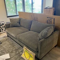 Ashley Furniture  “Zavalla” Mocha color  Large  Loveseat