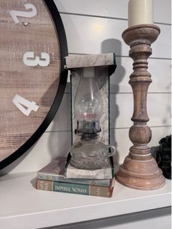 NEW Lamp Light Farms vintage oil lamp