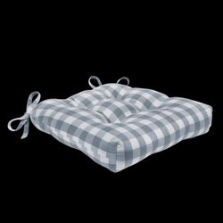 2, indoor or outdoor checkered pattern cushions