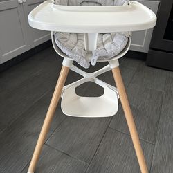 Lalo high chair with cushion