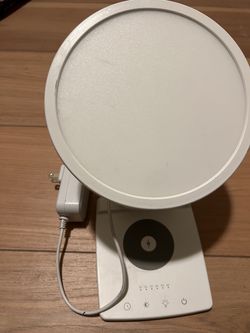 Desk light wireless charge