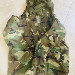 PARKA, COLD WEATHER CAMOUFLAGE