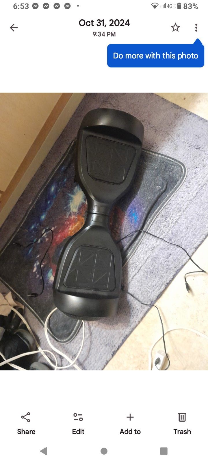 GOTRAX Edge Self Balancing Hoverboard 6.5"