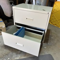 Two Drawer File Cabinet