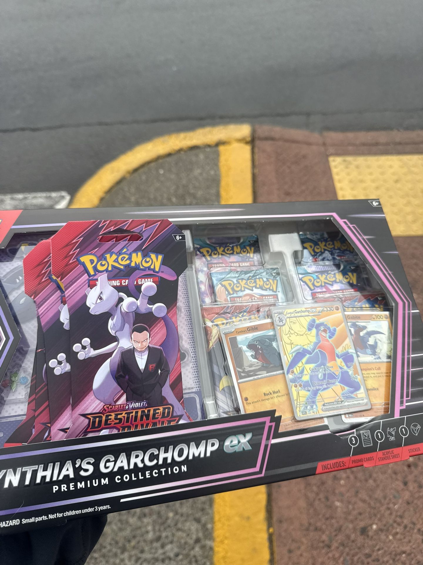 Pokemon Cynthias Garchomp EX