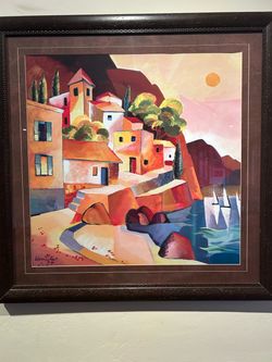 Framed print set