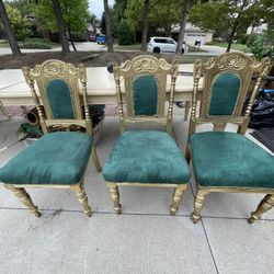 Very Nice 3 antique chairs