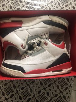 JORDAN 3 Fire Red