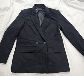 Zara Jacket Xs Black