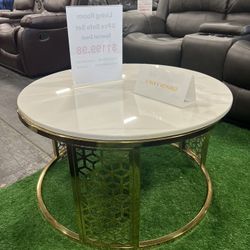 Marble Coffee Table / Mesa de centro de mármol