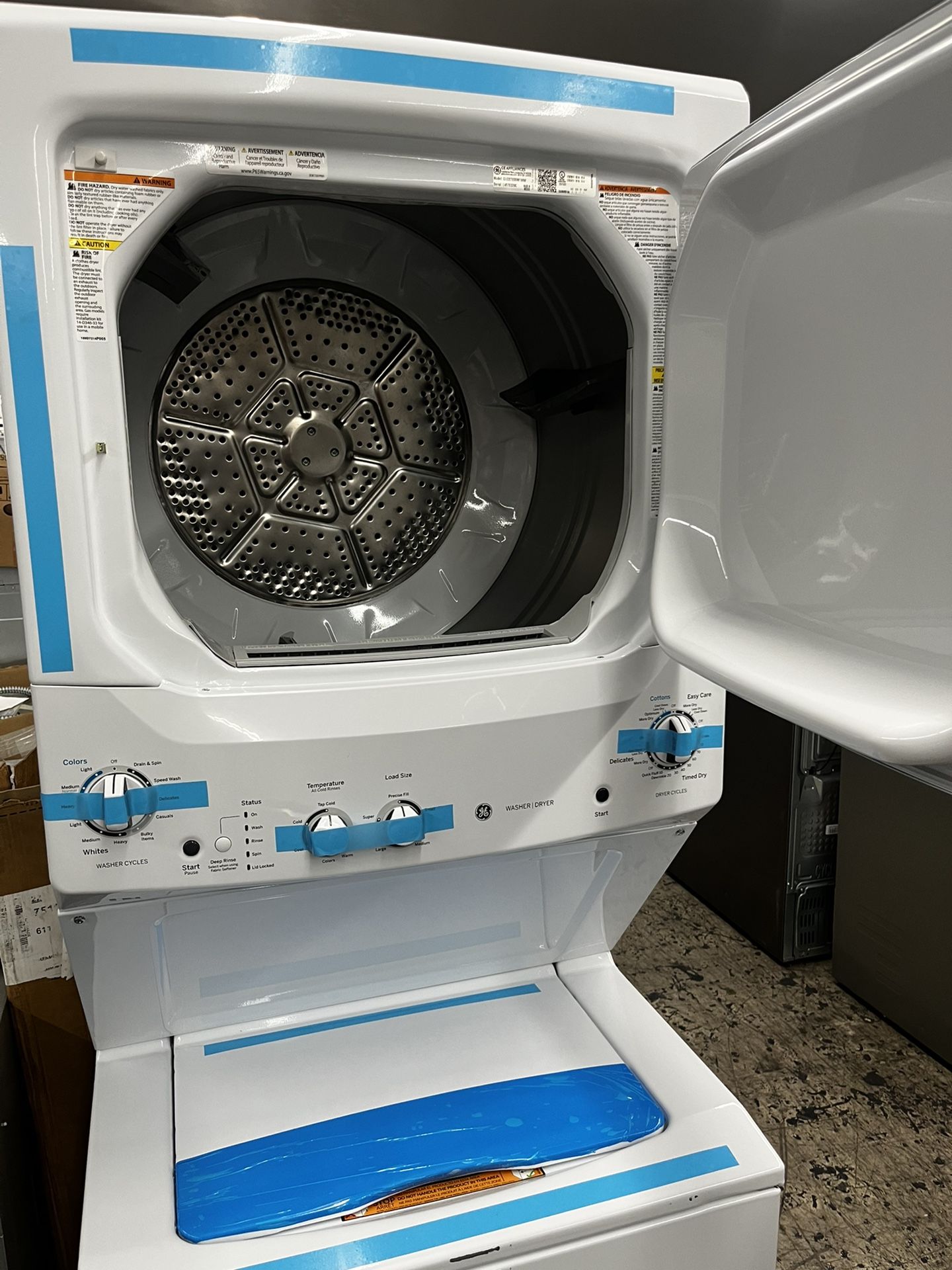 Stackable Washer Dryer Combo Laundry Center 2023 Model Electric for