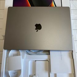 MacBook Pro 16” M1 Pro Chip, 16GB RAM, 512GB SSD, Space Grey
