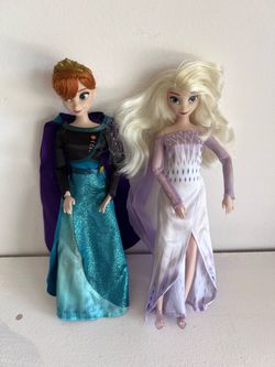 Disney Frozen Anna and Elsa Dolls Set