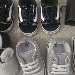  Two Pairs Of Vans And Other Shoes