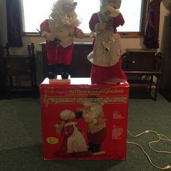 Mr. and Mrs. clause Christmas decorations