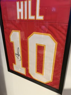 Tyreek Hill custom chiefs jersey