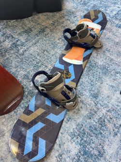Blue Moon 154 cm snowboard/bindings/new wax-also sell boot/helmet/goggles/bib/coats