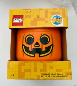 New LEGO Pumpkin Storage Head Small