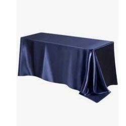 Navy Blue Tablecloths 