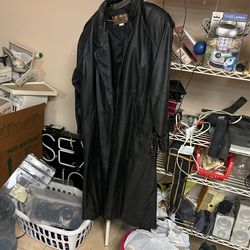 Long Leather Jacket Never Been Used