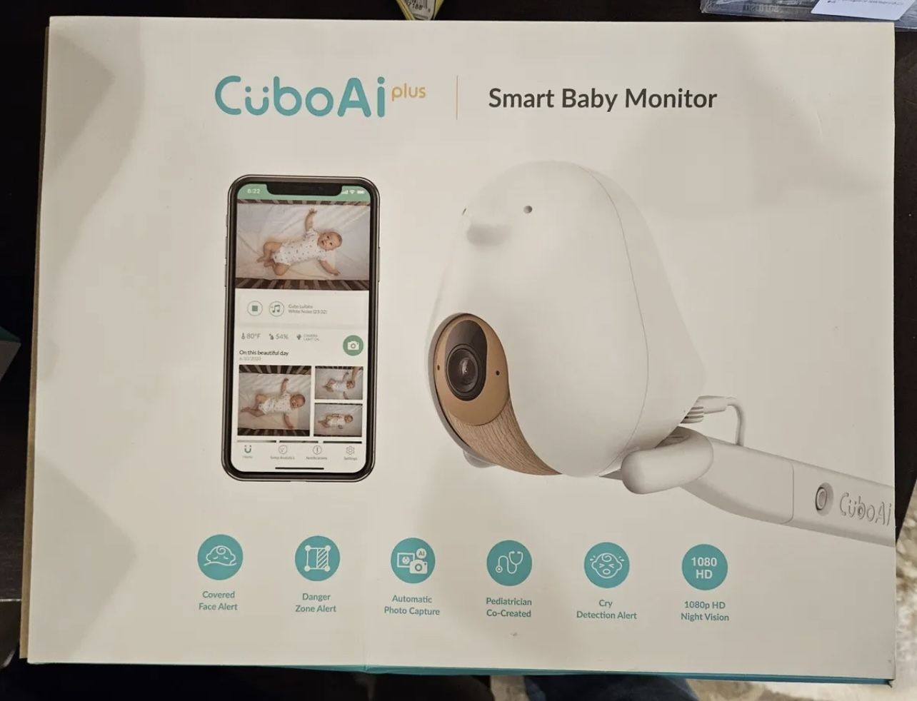 Baby monitor - Cubo Ai Plus - Sleep Sensor - Camera monitor