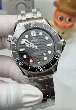 NEW 2026 Seamaster Diver Black Bracelet 42mm 300m