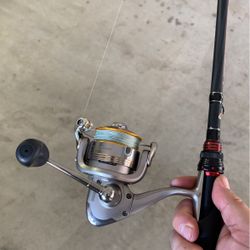 Bass Pro / Abu Garcia Spinning Fishing Combo 