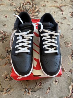 Nike Dunk Low Panda Black White Sneakers size 13