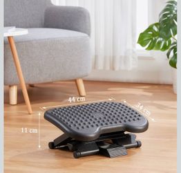 HUANUO Adjustable Foot Rest for Under Desk with Massage Surface and Tilt