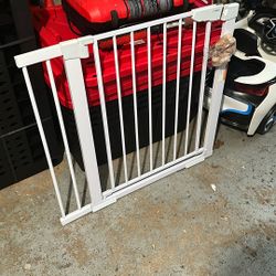 Kids Security Gate For Stairs  34 Inches Wide